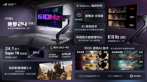 ROG召開2025新品發(fā)布會 兩款新品電競顯示器榮耀登場！(圖2)